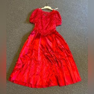 Vintage red dress